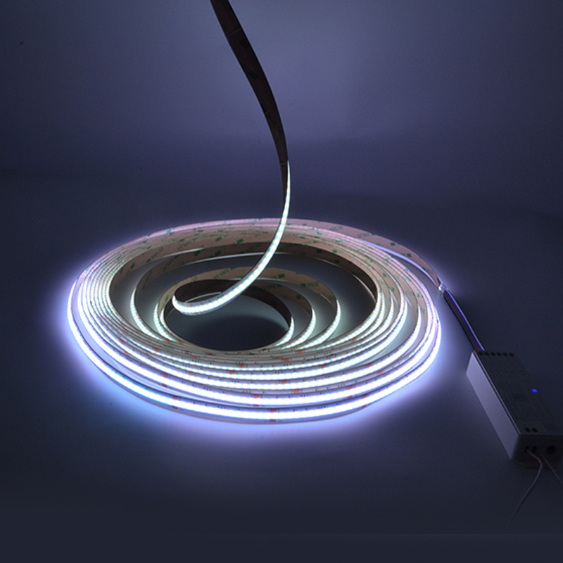 RGBW 12mm Cob Led Strip 5m/roll  DC24V IP20 784led/m 19W 3 years Warranty