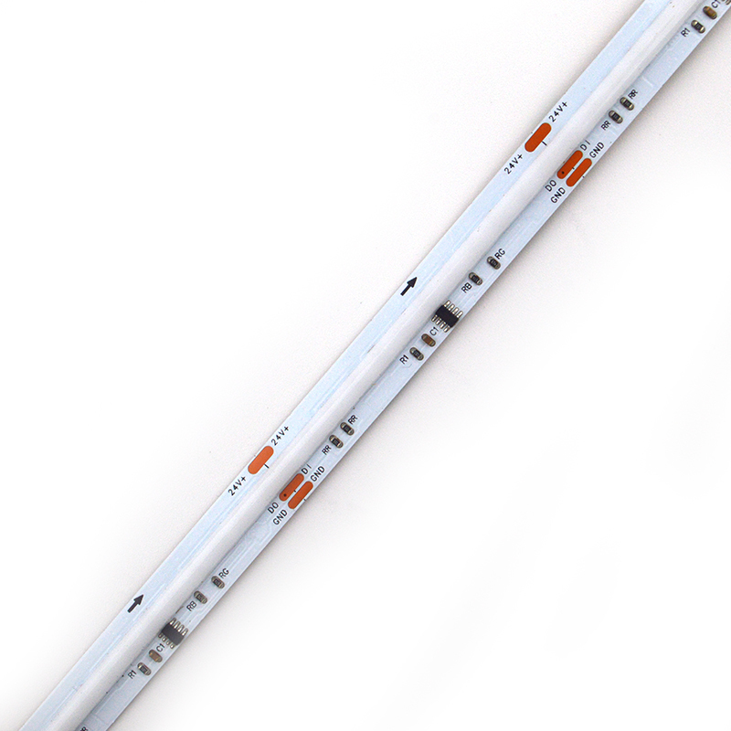 RGBIC 10mm Cob Led Strip 5m/roll  DC24V IP20 576led/m 18W 3 years Warranty
