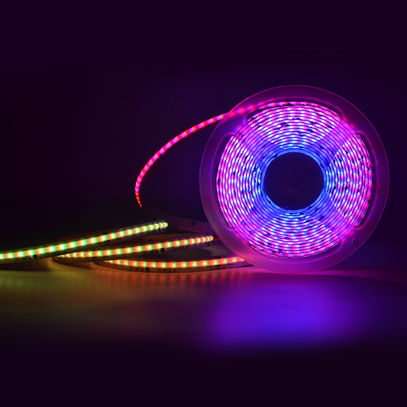 RGBIC 10mm Cob Led Strip 5m/roll  DC24V IP20 720led/m 21W 3 years Warranty