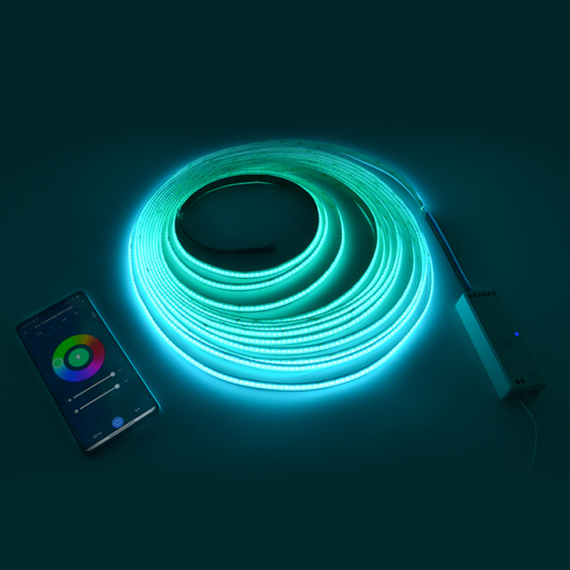 RGBW 12mm Cob Led Strip 5m/roll  DC24V IP20 784led/m 19W 3 years Warranty