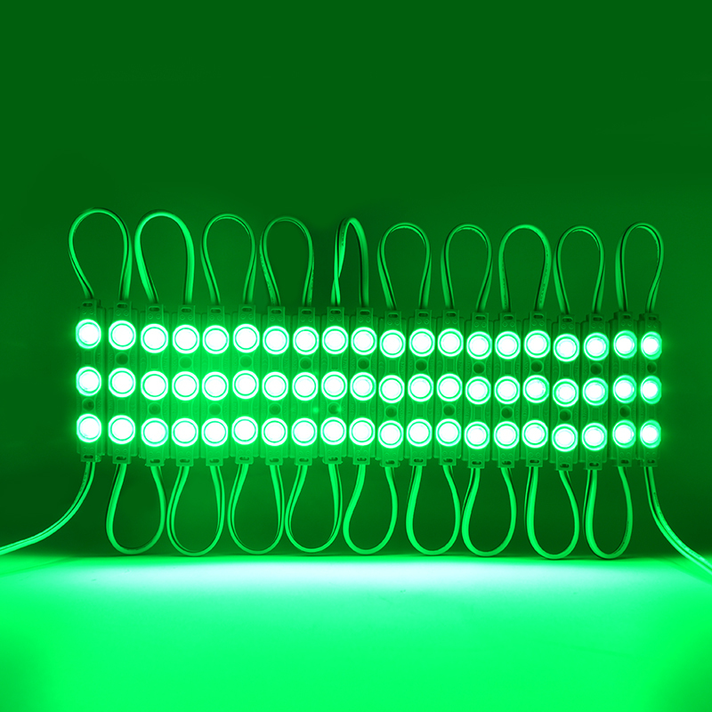 6612 Green Led Module 0.72W DC12V IP65 160°Beam Angle 3 Warranty
