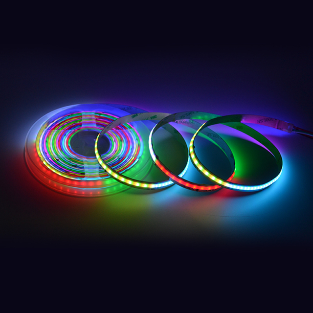RGBIC 10mm Cob Led Strip 5m/roll  DC24V IP20 720led/m 21W 3 years Warranty
