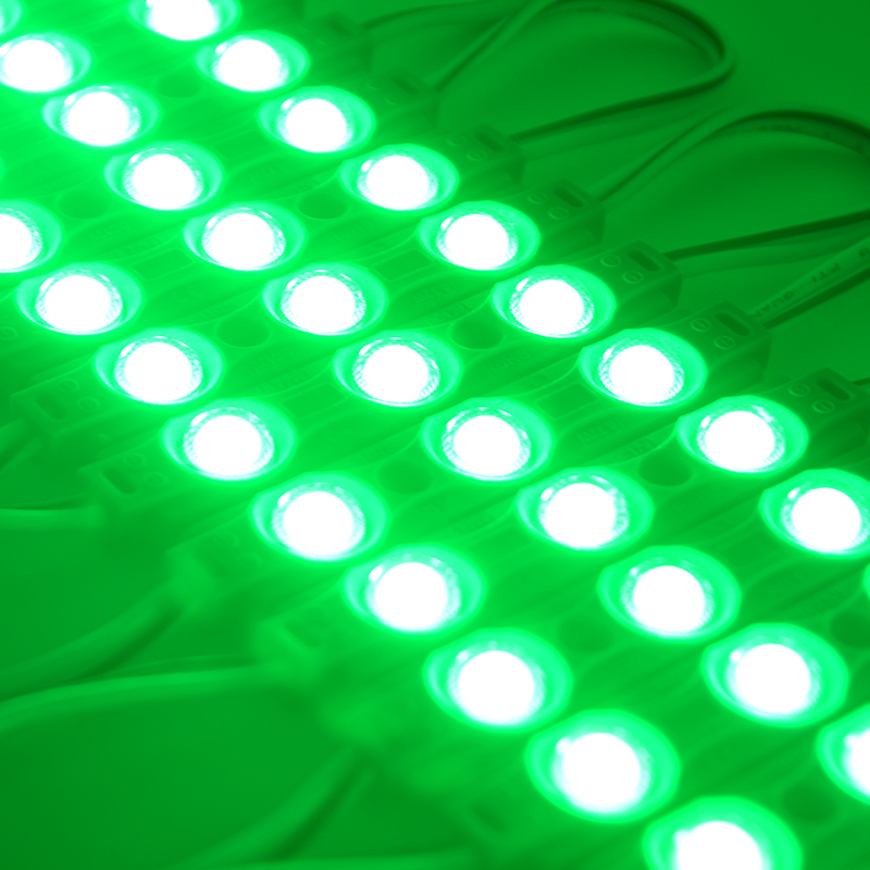 6612 Green Led Module 0.72W DC12V IP65 160°Beam Angle 3 Warranty