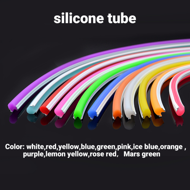 Split Neon LED strip for sign letters flexible strip 6/8/12MM Silicone tube