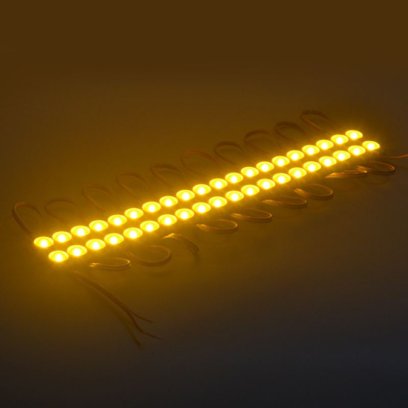 4915 Yellow Led Module 0.72W DC12V IP65 160°Beam Angle 4 Warranty