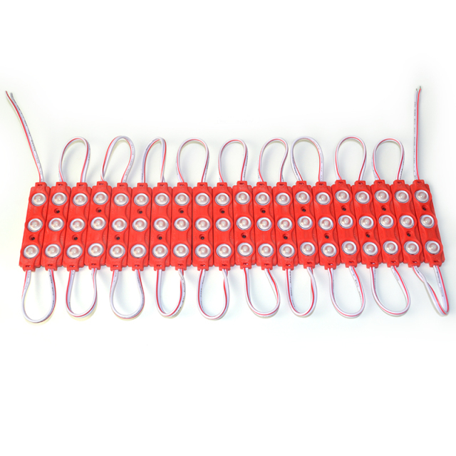 7015 red Led Module 0.72W DC12V IP65 160°Beam Angle 4 Warranty
