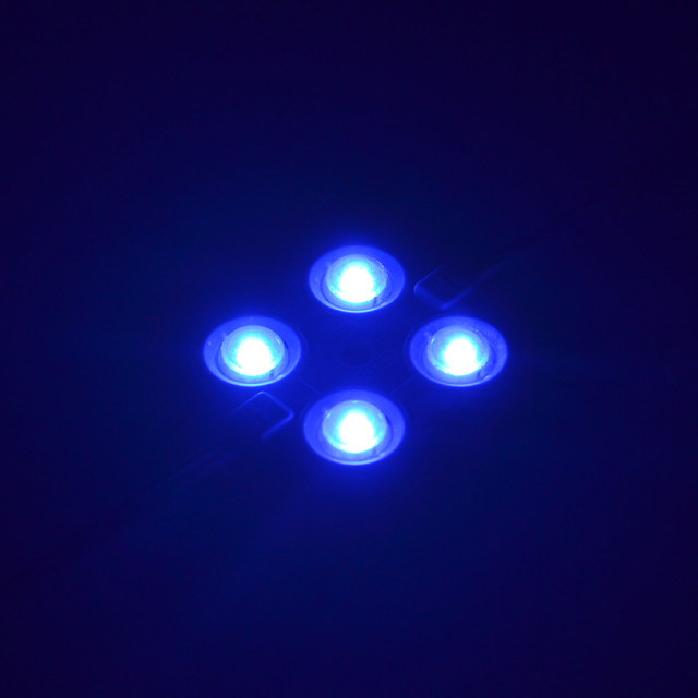 3838 Blue Led Module 0.96W DC12V IP65 160°Beam Angle 4 Warranty