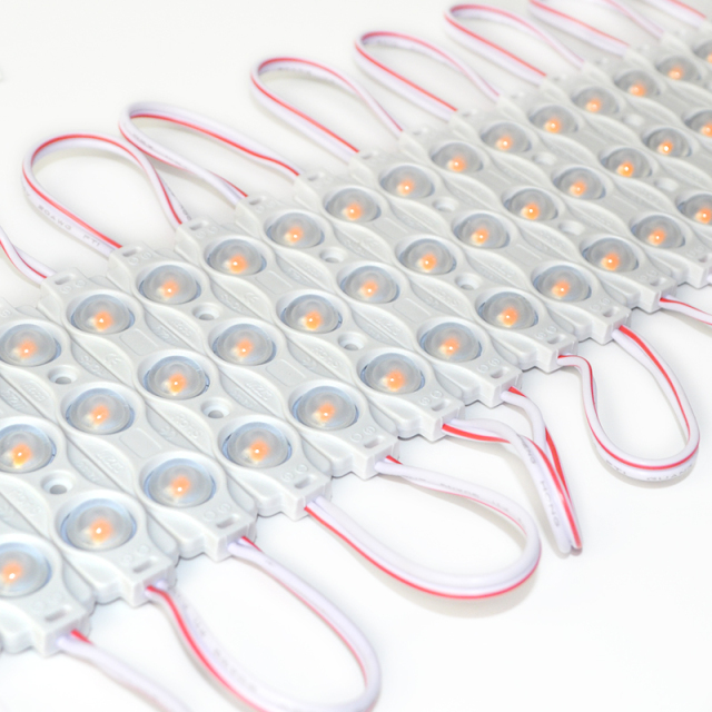 7015 Yellow Led Module 0.72W DC12V IP65 160°Beam Angle 4 Warranty
