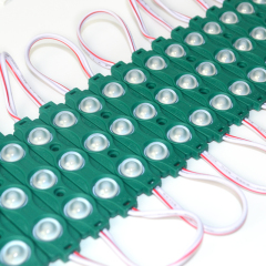 7015 Green Led Module 0.72W DC12V IP65 160°Beam Angle 4 Warranty