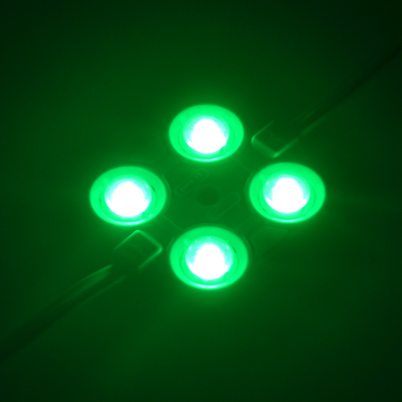 3838 Green Led Module 0.96W DC12V IP65 160°Beam Angle 4 Warranty