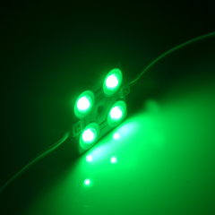 3838 Green Led Module 0.96W DC12V IP65 160°Beam Angle 4 Warranty