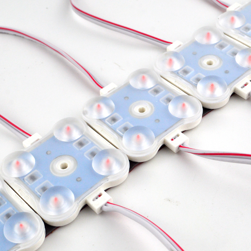 4242 Red Led Module 2W DC12V/24V IP67 165°Beam Angle 5 Warranty