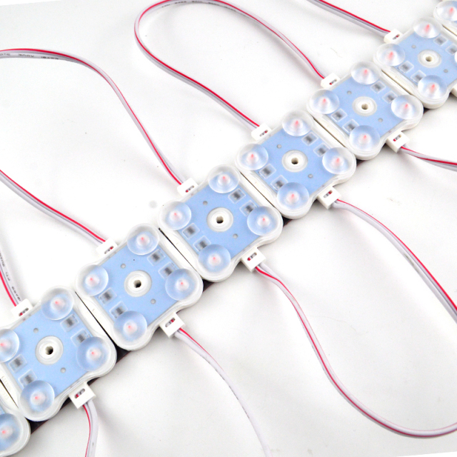 4242 Red Led Module 2W DC12V/24V IP67 165°Beam Angle 5 Warranty