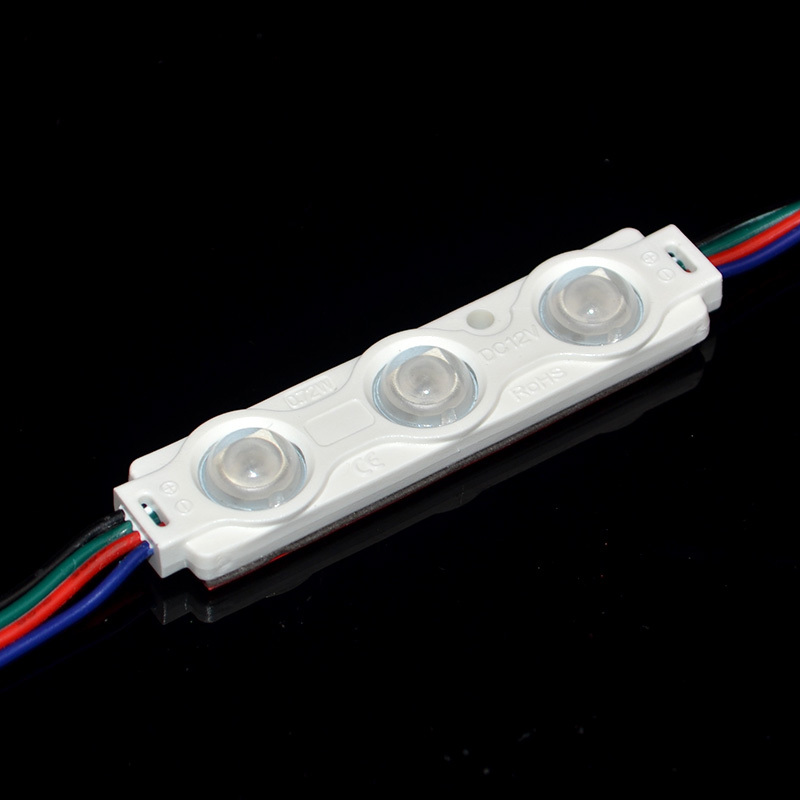 7016 RGB Led Module 0.72W DC12V IP65 160° Beam Angle 3 Warranty