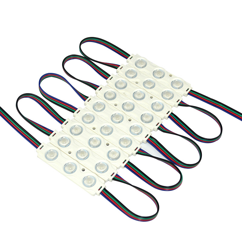 7016 RGB Led Module 0.72W DC12V IP65 160° Beam Angle 3 Warranty