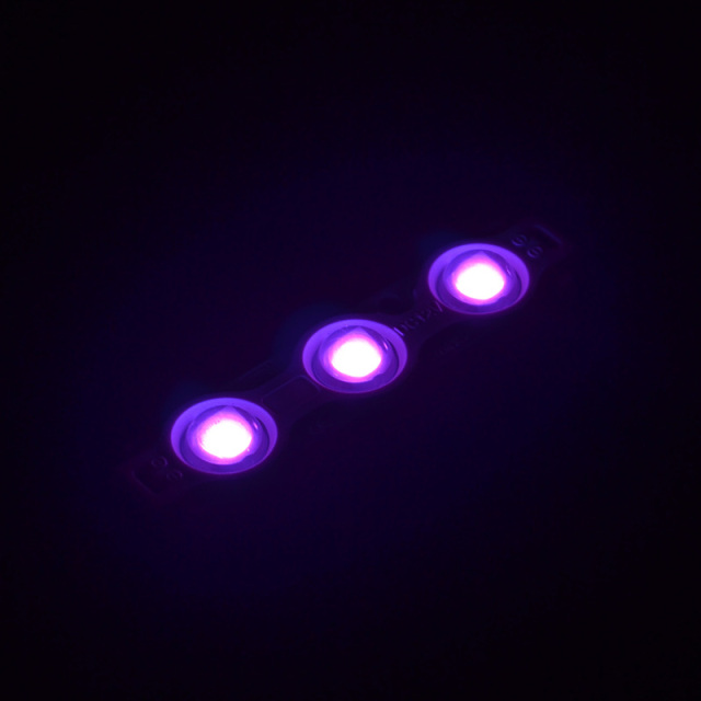7016 RGB Led Module 0.72W DC12V IP65 160° Beam Angle 3 Warranty