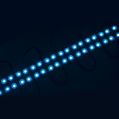 7016 RGBW Led Module 1.08W DC12V IP65 160° Beam Angle 3 Warranty