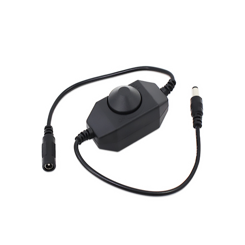Knob Dimmer with connectors DC12-24V IP20