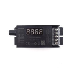 TUYA-bluetooth mesh knob CCT controller with display  DC12-24v 6A/CH*2CH IP20