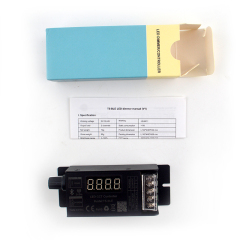 TUYA-bluetooth mesh knob CCT controller with display  DC12-24v 6A/CH*2CH IP20
