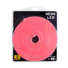 Silicone Intergrated  Pink Neon LED strip 612 DC12V IP67 7.2w 9w