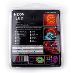 Silicone Intergrated 6500k Neon LED strip 612 DC12V IP67 7.2w 9w