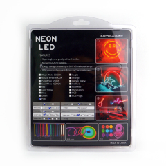 Silicone Intergrated  Pink Neon LED strip 612 DC12V IP67 7.2w 9w