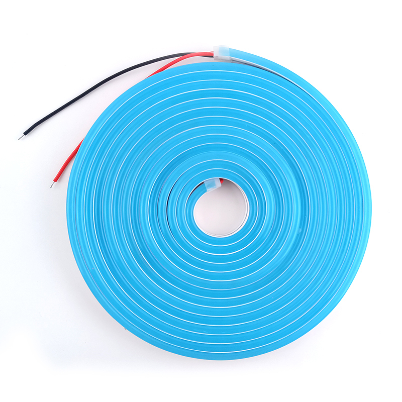 Silicone Intergrated  Ice Blue Neon LED strip 612 DC12V IP67 7.2w 9w