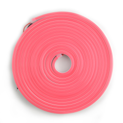 Silicone Intergrated  Pink Neon LED strip 612 DC12V IP67 7.2w 9w