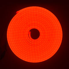Silicone Intergrated  Red Neon LED strip 612 DC12V IP67 7.2w 9w