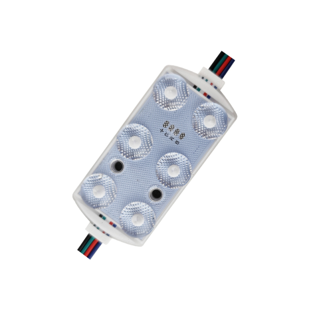High Quality Q6 RGB IP68 Led Module 7 Years warranty 170LM/W CRI>70 Low Voltage Drop 12V/24V custom wire length