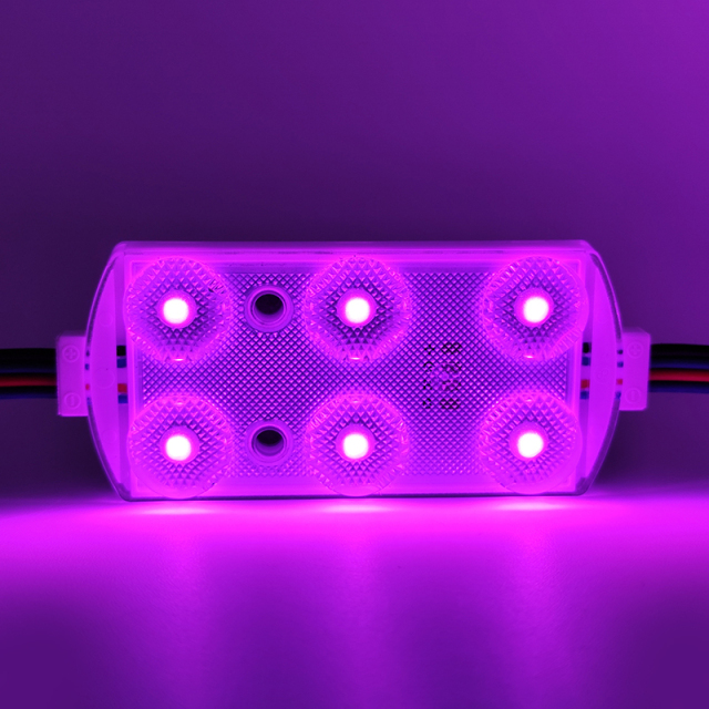 High Quality Q6 RGB IP68 Led Module 7 Years warranty 170LM/W CRI>70 Low Voltage Drop 12V/24V custom wire length