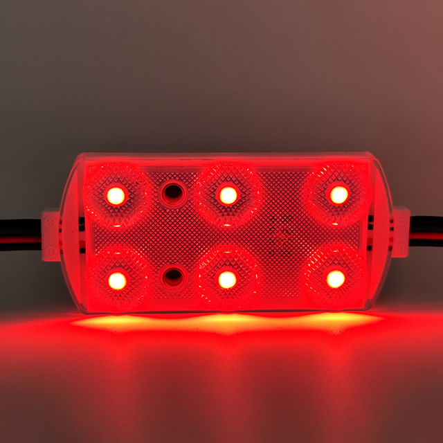 High Quality Q6 RGB IP68 Led Module 7 Years warranty 170LM/W CRI>70 Low Voltage Drop 12V/24V custom wire length