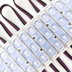 High Quality Q3 RGB IP68 Led Module 7 Years warranty 170LM/W CRI>70 Low Voltage Drop 12V/24V custom wire length