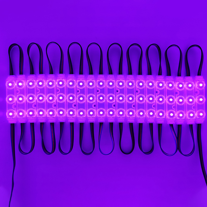 High Quality Q3 RGB IP68 Led Module 7 Years warranty 170LM/W CRI>70 Low Voltage Drop 12V/24V custom wire length