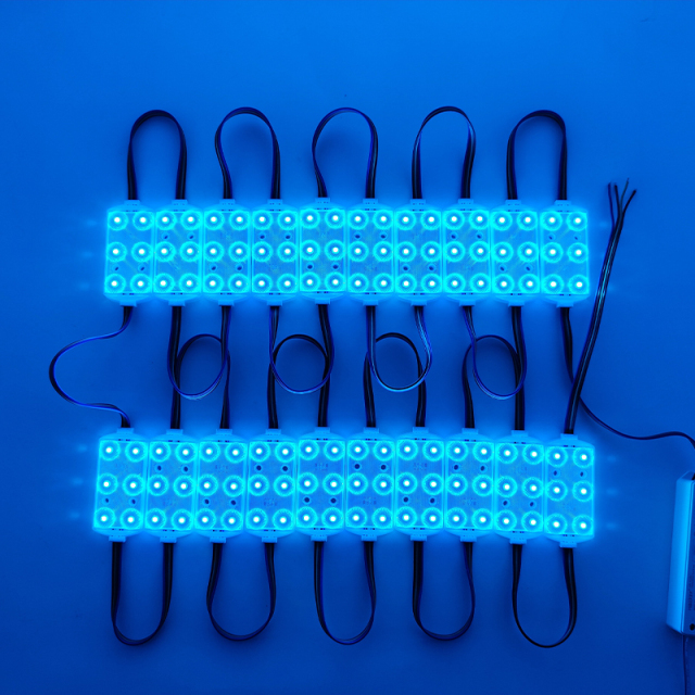 High Quality Q6 RGB IP68 Led Module 7 Years warranty 170LM/W CRI>70 Low Voltage Drop 12V/24V custom wire length