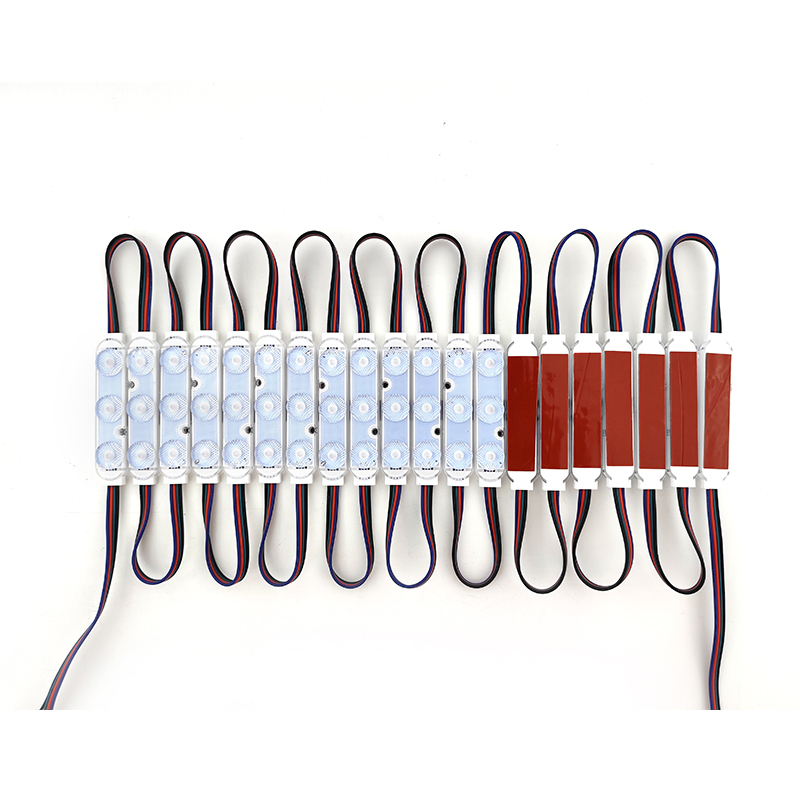 High Quality Q3 RGB IP68 Led Module 7 Years warranty 170LM/W CRI>70 Low Voltage Drop 12V/24V custom wire length