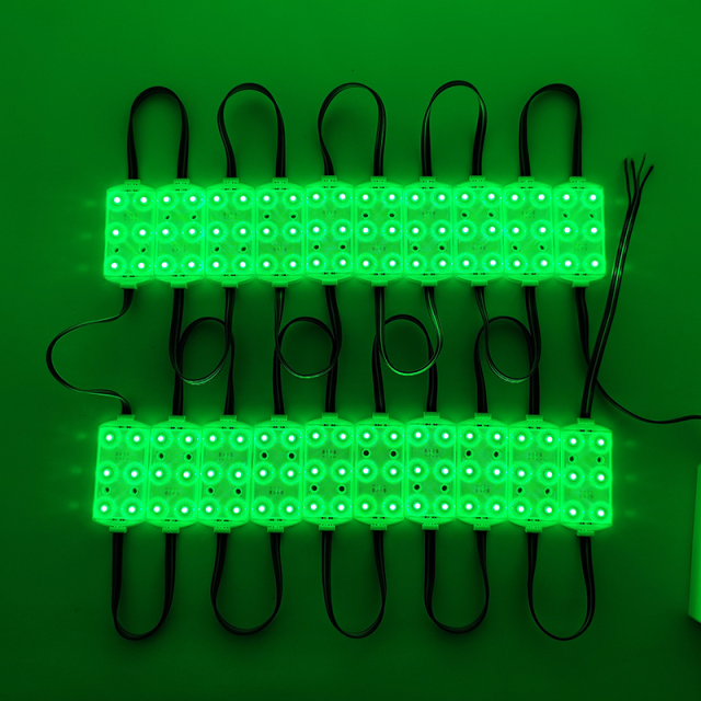 High Quality Q6 RGB IP68 Led Module 7 Years warranty 170LM/W CRI>70 Low Voltage Drop 12V/24V custom wire length