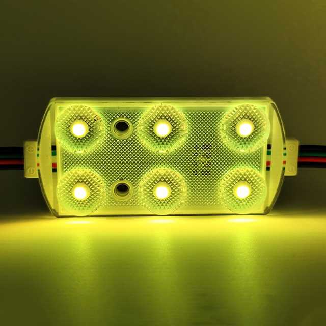 High Quality Q6 RGB IP68 Led Module 7 Years warranty 170LM/W CRI>70 Low Voltage Drop 12V/24V custom wire length
