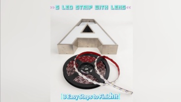 S Led Strip With Lens DC12V 11W 170° IP20 70LM