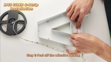 S Led Strip 60LEDS/M DC12V 7.2W/M 120° IP20/IP65 CE ROHS FCC 3 Years Warranty