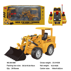 Bulldozer de control remoto de 8 canales