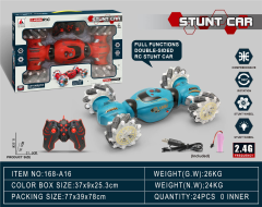 Vehículo de conducción lateral multifunción con control remoto 2.4G