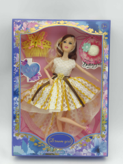 Vestido Barbie de cuerpo sólido de 11 pulgadas y 11 articulaciones