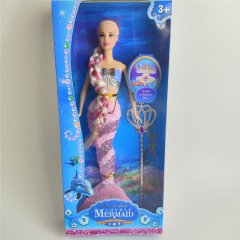 Barbie de 11 pulgadas con luz sólida y música