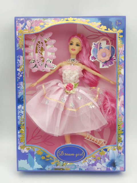 Vestido Barbie de cuerpo sólido de 11 pulgadas y 11 articulaciones