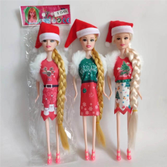 Muneca Barbie navidena sólida de 11 pulgadas en bolsa