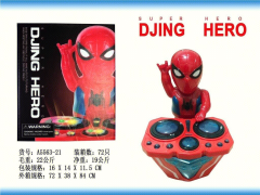 Juguete educativo cabina de DJ Spiderman
