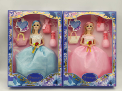 Vestido Barbie de cuerpo sólido de 11 pulgadas y 9 articulaciones