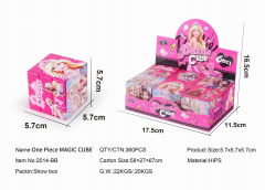 cubo de barbie
